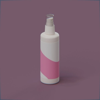 Spray. Render 4